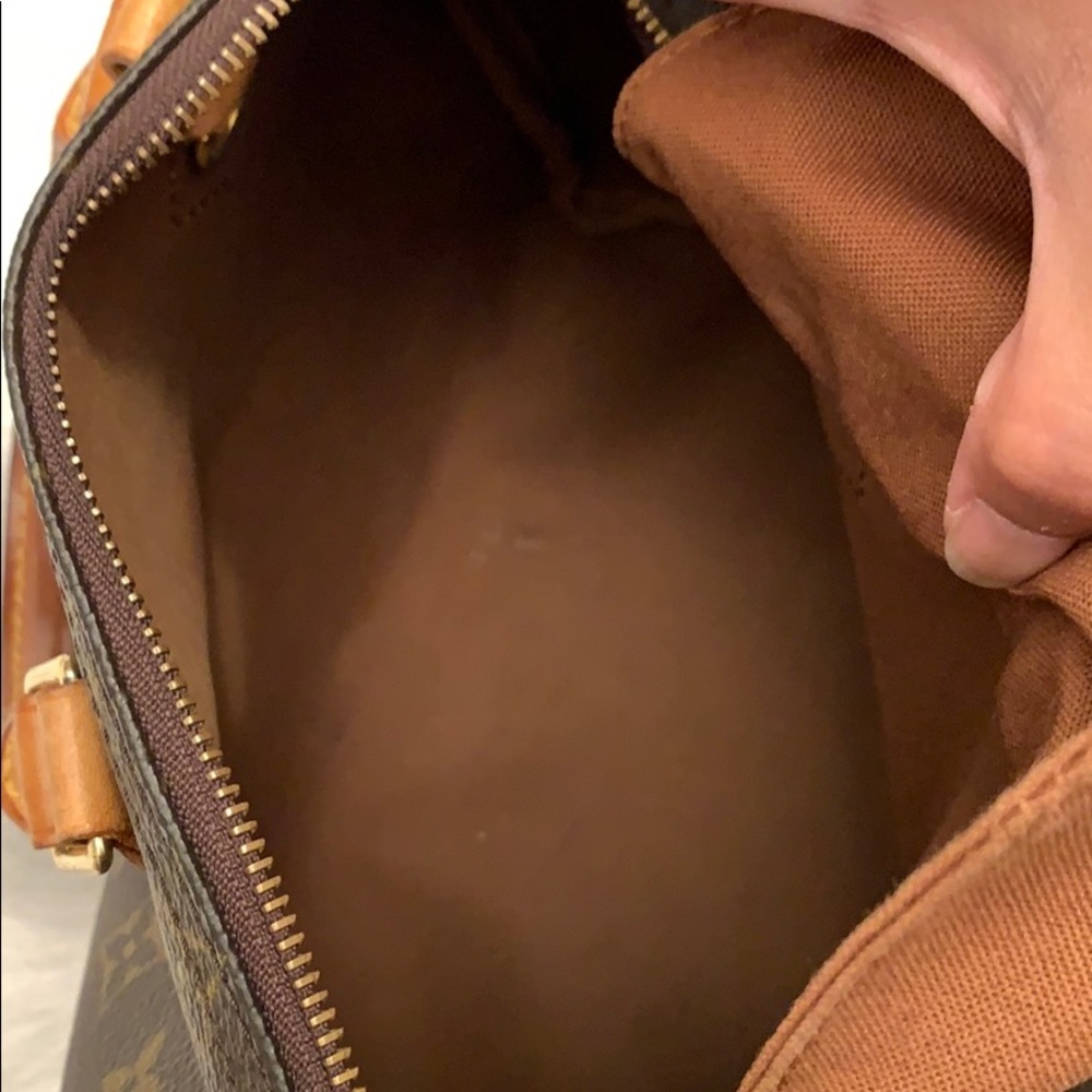 Louis Vuitton Monogram Mini Satchel in Brown and Tan Leather - Picture 12 of 16